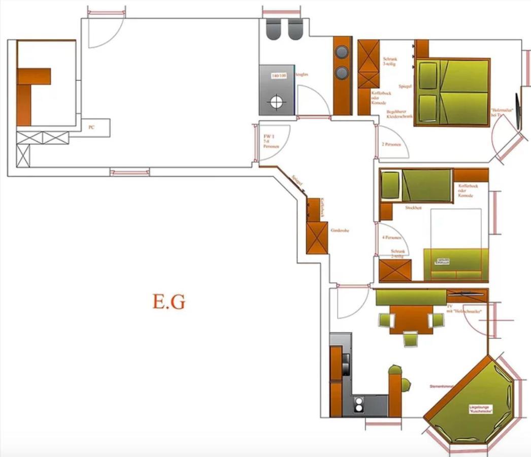 Haughof Apartement Blumenwiese Verano Eksteriør bilde